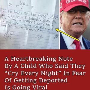 A Heartbreaking Note By A Child Who Said They “Cry Every Night” In Fear Of Getting Deported Is Going Viral A Heartbreaking Note By A Child Who Said They “Cry Every Night” In Fear Of Getting Deported Is Going Viral